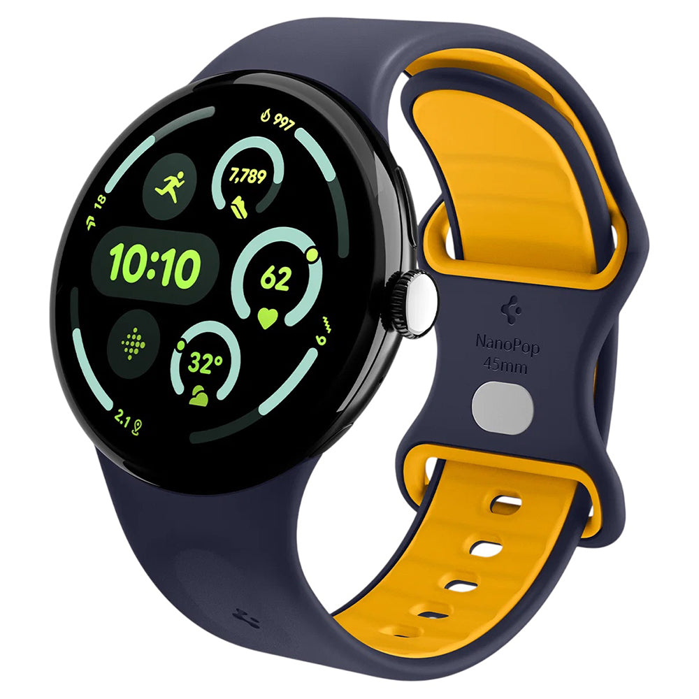 Pulseira Spigen Nano Pop para Google Pixel Watch 45mm Series, Azul Marinho AMP09490