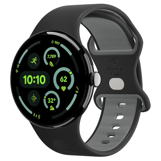 Pulseira Spigen Nano Pop para Google Pixel Watch 45mm Series, Preta AMP09491