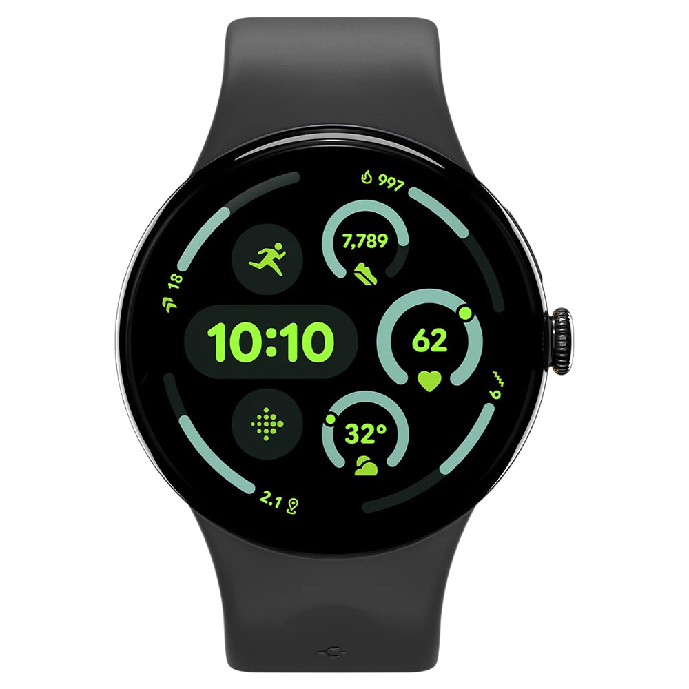 Pulseira Spigen Nano Pop para Google Pixel Watch 45mm Series, Preta AMP09491