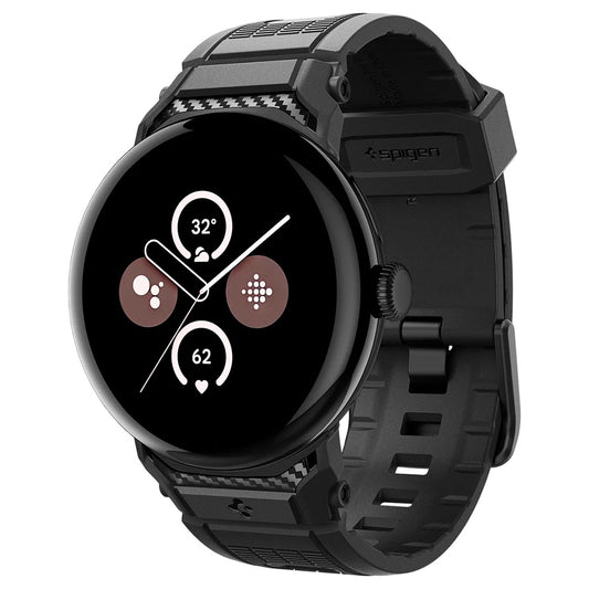 Correia Spigen Rugged para Google Pixel Watch 41mm Series, Preta AMP07556