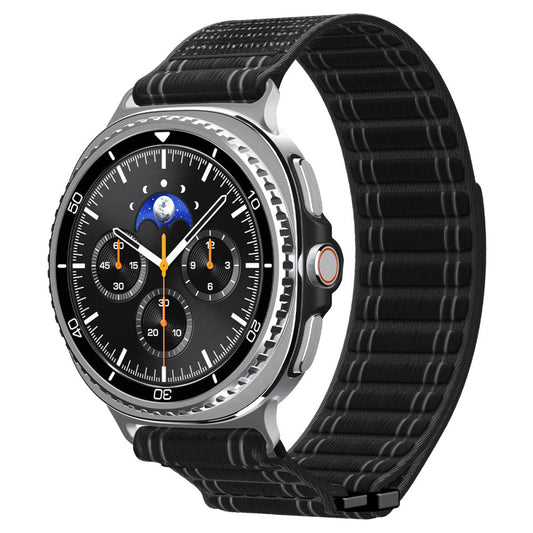 Correia Spigen WBF0 para Samsung Galaxy Watch8 / Watch8 Classic Series, Preta