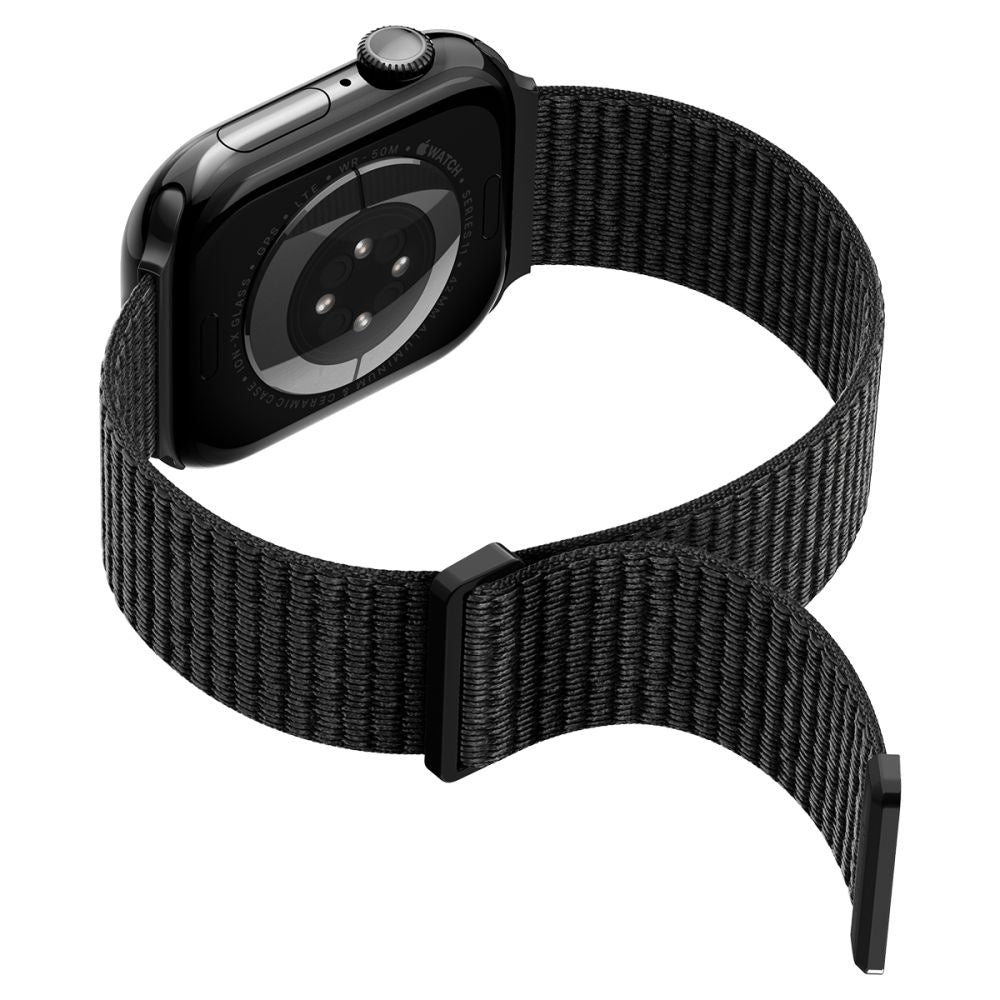Correia Spigen WBF01 para Apple Watch 49mm / 46mm / 45mm / 44mm Series, Preta AMP11833