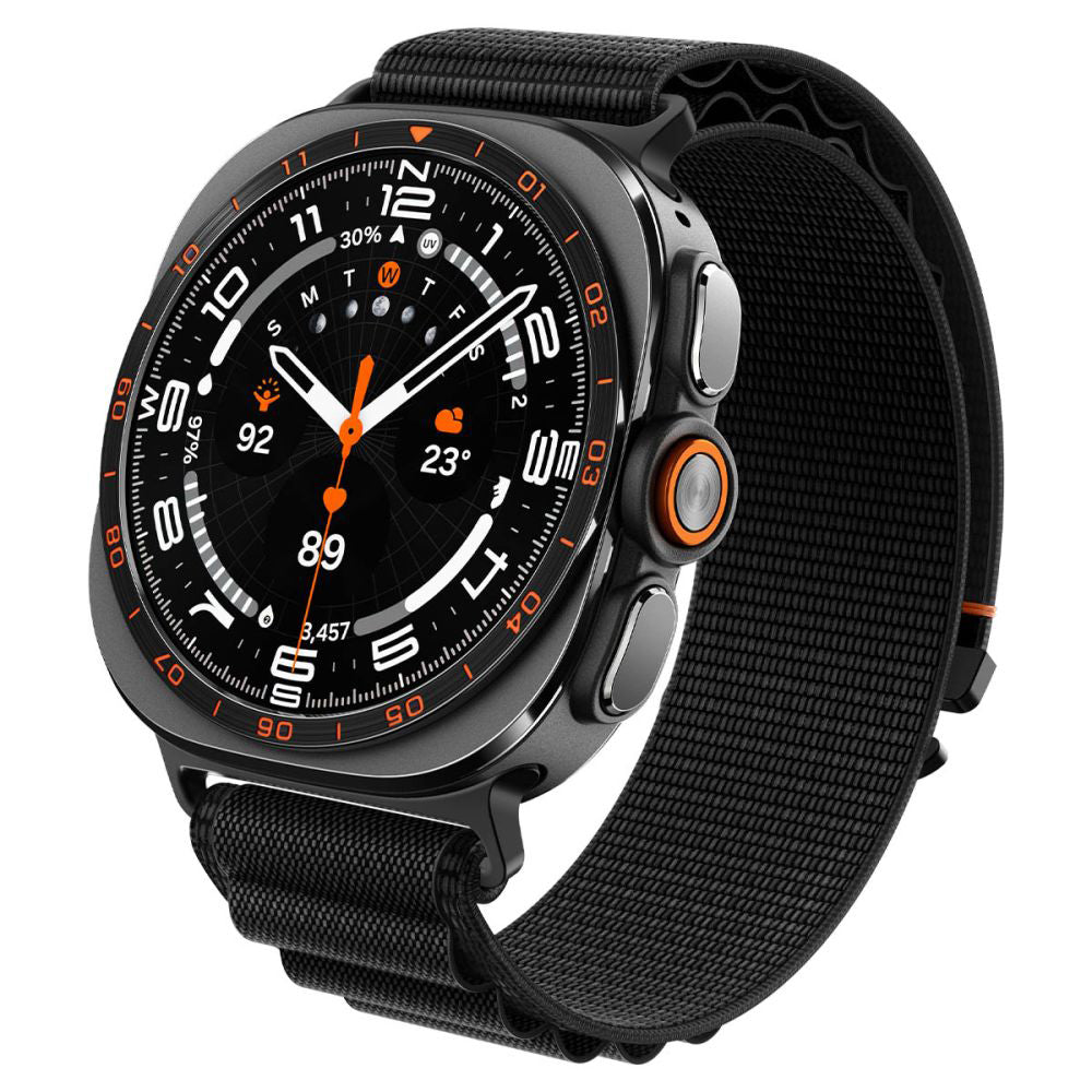 Correia Spigen WBF1 para Samsung Galaxy Watch Ultra Series, Preta AMP11613