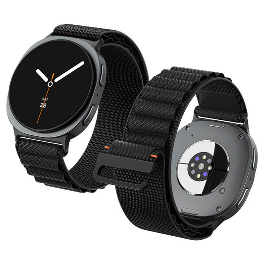 Correia Spigen WBF1 para Samsung Galaxy Watch9 / Watch8 / Watch8 Classic Series, Preta AMP11607