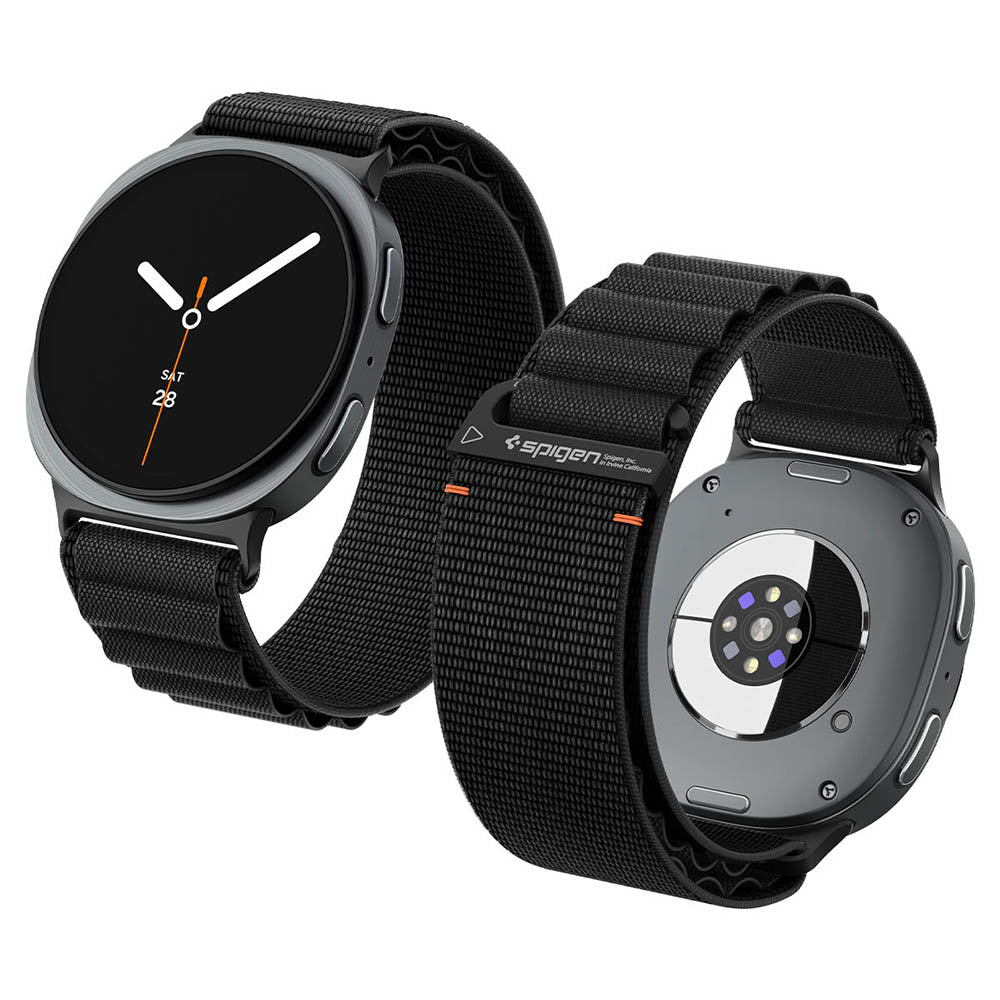 Correia Spigen WBF1 para Samsung Galaxy Watch9 / Watch8 / Watch8 Classic Series, Preta AMP11607