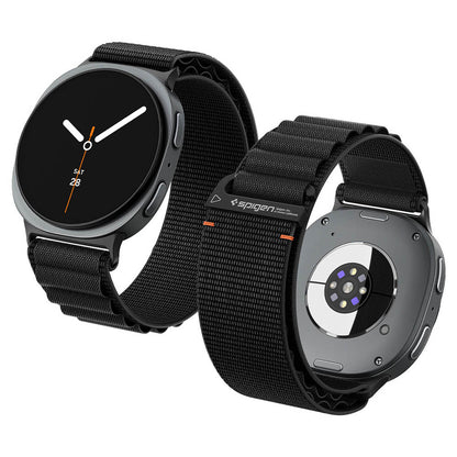 Correia Spigen WBF1 para Samsung Galaxy Watch9 / Watch8 / Watch8 Classic Series, Preta AMP11607