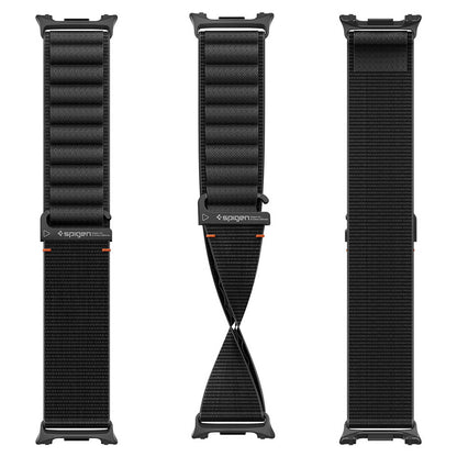 Correia Spigen WBF1 para Samsung Galaxy Watch9 / Watch8 / Watch8 Classic Series, Preta AMP11607