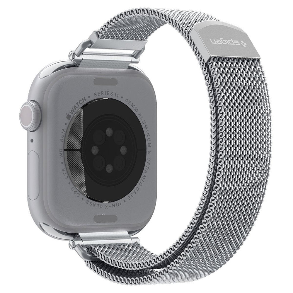 Correia Spigen WBM4 para Apple Watch 42mm / 41mm / 40mm Series, Prateada AMP10498