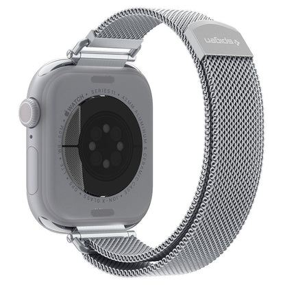 Correia Spigen WBM4 para Apple Watch 42mm / 41mm / 40mm Series, Prateada AMP10498