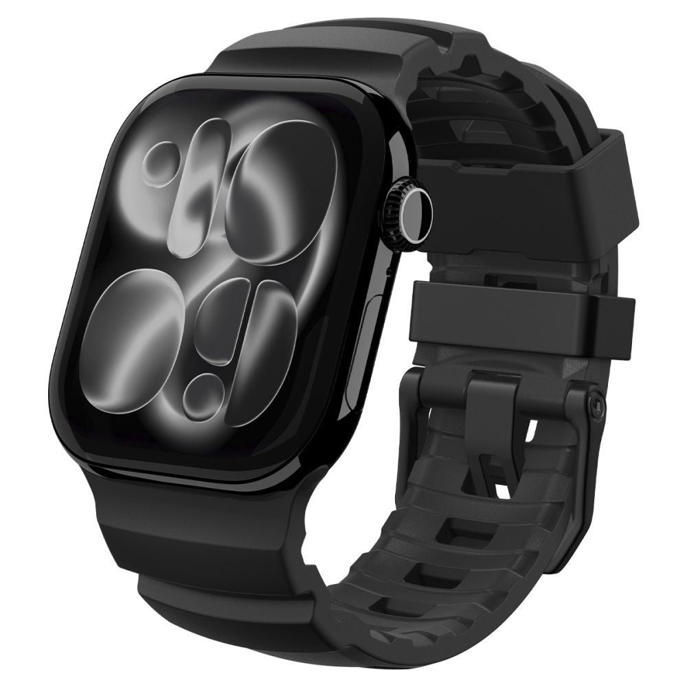 Curea Spigen WBS2 para Apple Watch 49mm / 46mm / 45mm / 44mm Series, Preta