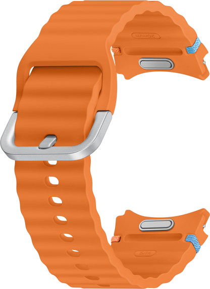 Bracelete desportiva para Samsung Galaxy Watch7 / Watch FE / Watch6 / Watch5 / Watch4 Series, S/M, Laranja ET-SNL30SOEGEU ET-SNL30SOEGEU