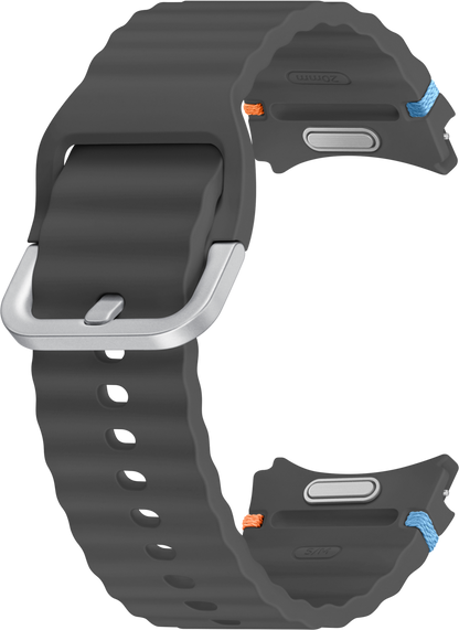 Bracelete desportiva para Samsung Galaxy Watch7 / Watch FE / Watch6 / Watch5 / Watch4 Series, S/M, Cinzento ET-SNL30SBEGEU