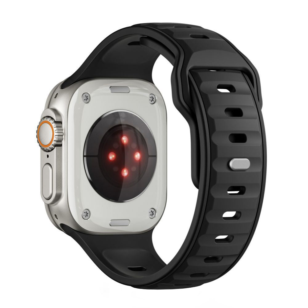 Cinta Tech-Protect Iconband Line para Apple Watch 49mm / 46mm / 45mm / 44mm Series, Preta