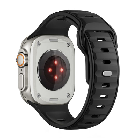 Cinta Tech-Protect Iconband Line para Apple Watch 49mm / 46mm / 45mm / 44mm Series, Preta