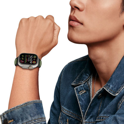 Cinta Tech-Protect Iconband Line para Apple Watch 49mm / 46mm / 45mm / 44mm Series, Preta