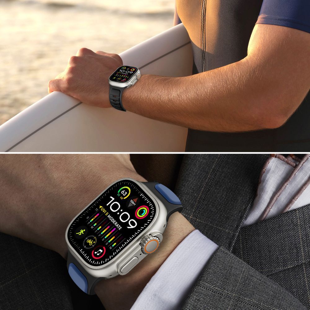 Pulseira Tech-Protect Iconband Line para Apple Watch 49mm / 46mm / 45mm / 44mm Series, Verde