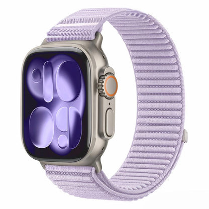 Bracelete Tech-Protect NylonLoop para Apple Watch 49 mm / 46 mm / 45 mm / 44 mm Series, Roxa