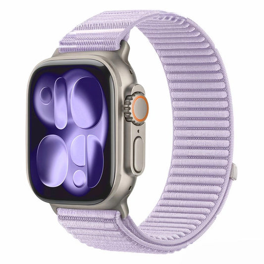Bracelete Tech-Protect NylonLoop para Apple Watch 49 mm / 46 mm / 45 mm / 44 mm Series, Roxa