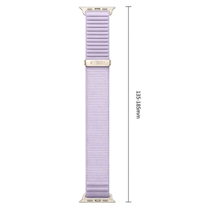 Bracelete Tech-Protect NylonLoop para Apple Watch 49 mm / 46 mm / 45 mm / 44 mm Series, Roxa