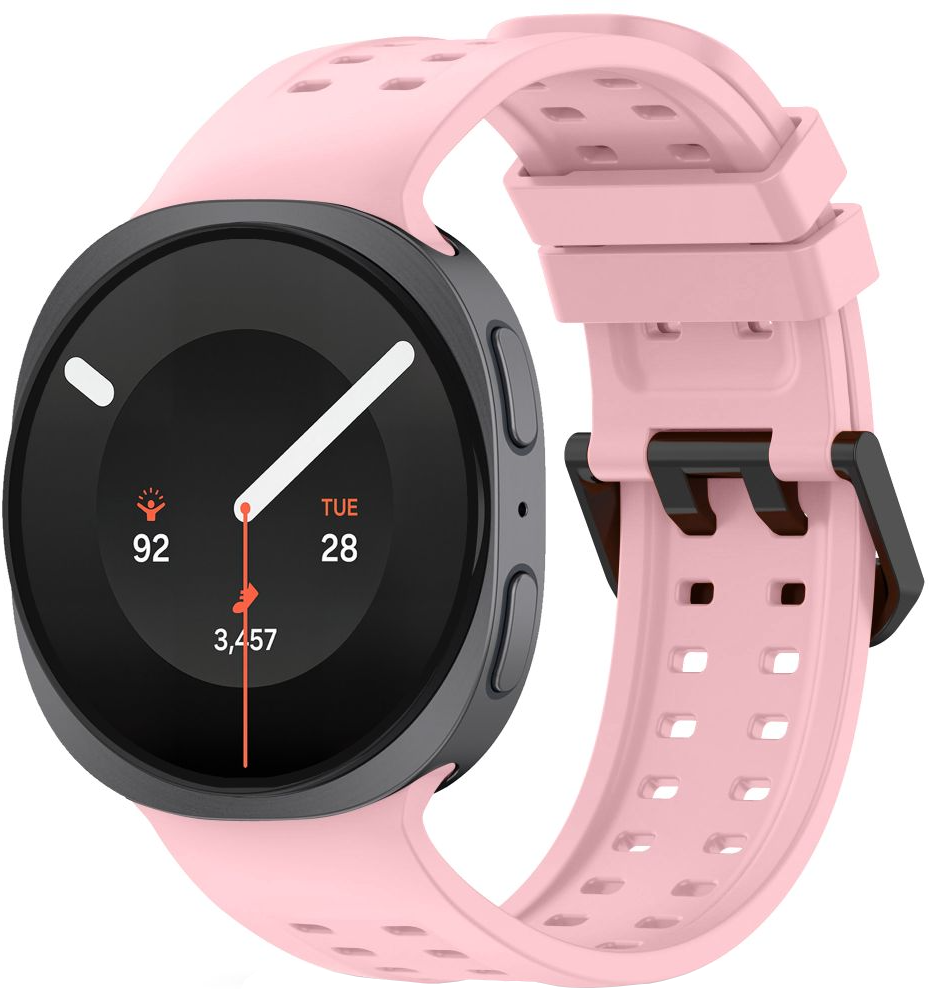 Pulseira Tech-Protect Silicone Air para Samsung Galaxy Watch9 / Watch8 / Watch8 Classic Series, Rosa