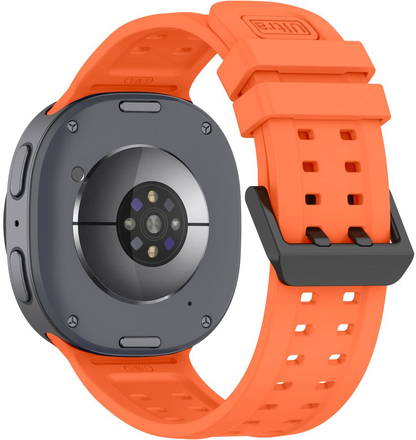 Pulseira Tech-Protect Silicone Air para Samsung Galaxy Watch9 / Watch8 / Watch8 Classic Series, Laranja