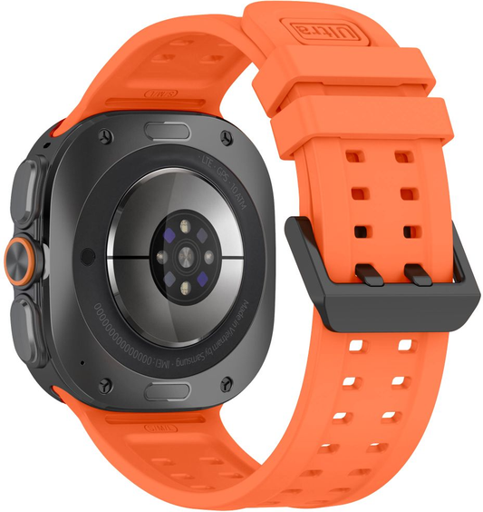 Pulseira Tech-Protect Silicone Air para Samsung Galaxy Watch Ultra Series, Laranja