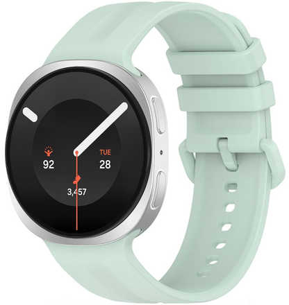 Pulseira Tech-Protect Silicone Evo para Samsung Galaxy Watch9 / Watch8 / Watch8 Classic Series, Verde Menta