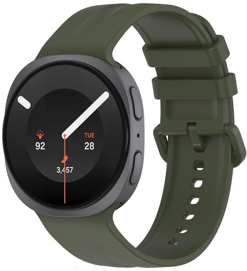 Pulseira Tech-Protect Silicone Evo para Samsung Galaxy Watch9 / Watch8 / Watch8 Classic Series, Verde