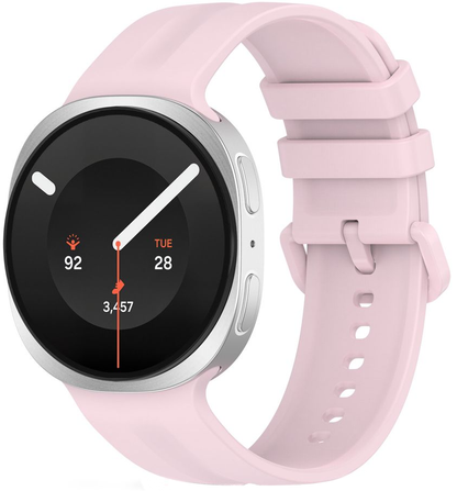 Pulseira Tech-Protect Silicone Evo para Samsung Galaxy Watch9 / Watch8 / Watch8 Classic Series, Rosa