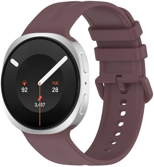 Pulseira Tech-Protect Silicone Evo para Samsung Galaxy Watch9 / Watch8 / Watch8 Classic Series, Roxa