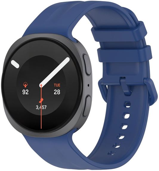 Pulseira Tech-Protect Silicone Evo para Samsung Galaxy Watch9 / Watch8 / Watch8 Classic Series, Azul Marinho