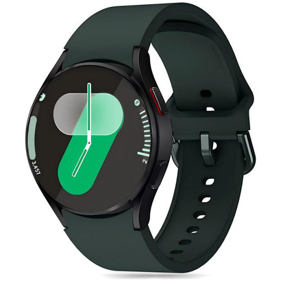 Bracelete de silicone Tech-Protect para Samsung Galaxy Watch7 / Watch FE / Watch6 / Watch5 / Watch4 Series, Verde 