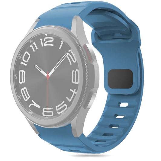 Bracelete de silicone Tech-Protect para Samsung Galaxy Watch7 / Watch FE / Watch6 / Watch5 / Watch4 Series, azul 