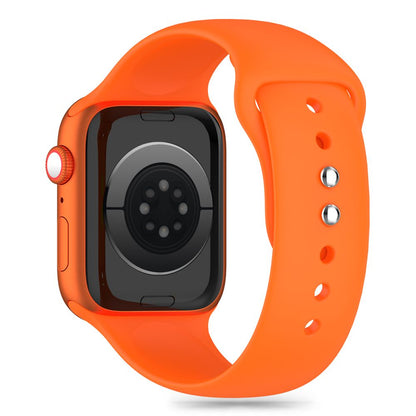 Bracelete de silicone Tech-Protect para Apple Watch 41 mm / 40 mm / 38 mm, cor de laranja 