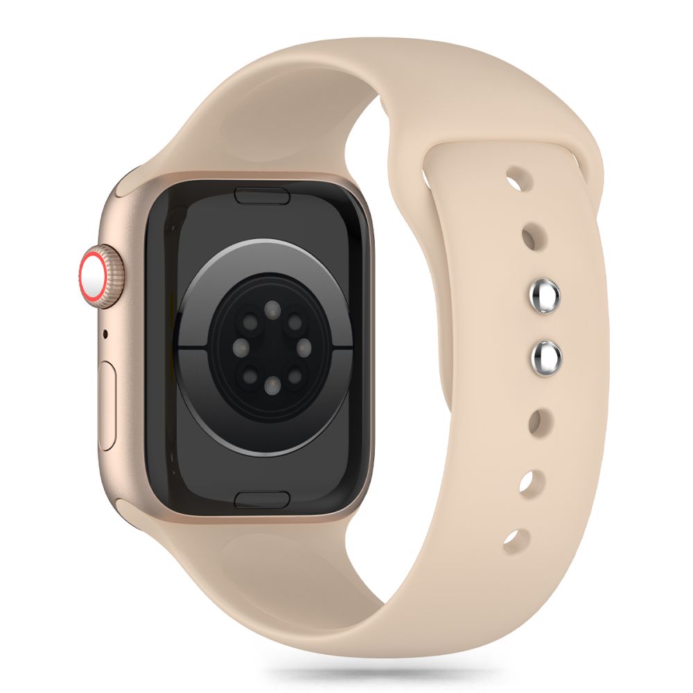 Pulseira Tech-Protect Silicone para Apple Watch 41mm / 40mm / 38mm Series, Bege
