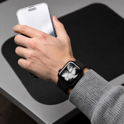 Pulseira Tech-Protect Silicone para Apple Watch 49mm / 46mm / 45mm / 44mm Series, Preta