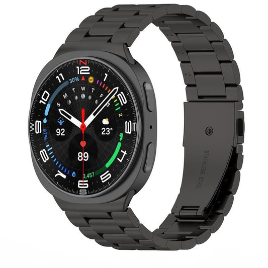Pulseira Tech-Protect Stainless para Samsung Galaxy Watch8 / Watch8 Classic Series, Preta