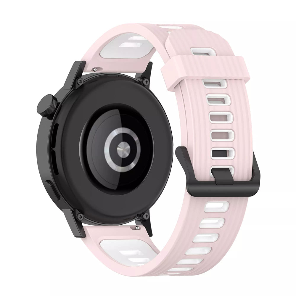 Curea Techsuit W002 para Samsung Galaxy Watch / Huawei Watch Series, 20mm, Rosa