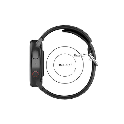 Cinta Techsuit W004 para Samsung Galaxy Watch / Huawei Watch Series, 20mm, Preta