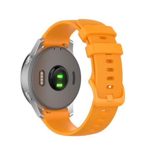 Curea Techsuit W006 para Samsung Galaxy Watch / Huawei Watch Series, 20mm, Laranja