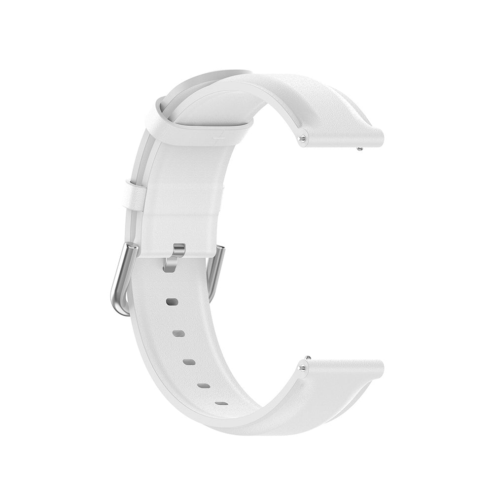 Techsuit W007PU Strap for Samsung Galaxy Watch / Huawei Watch Series, 20mm, White