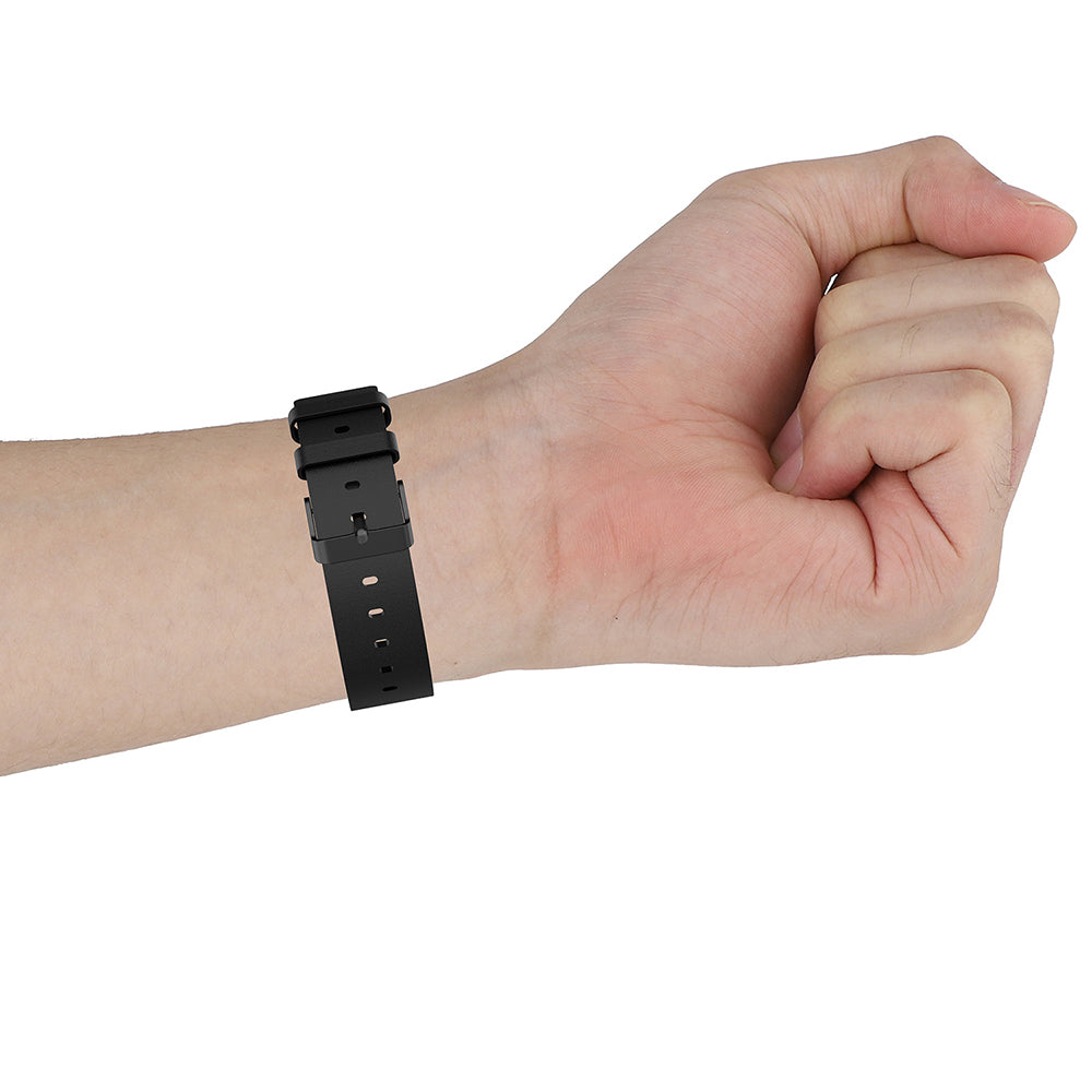 Techsuit W007PU Strap for Samsung Galaxy Watch / Huawei Watch Series, 22mm, White