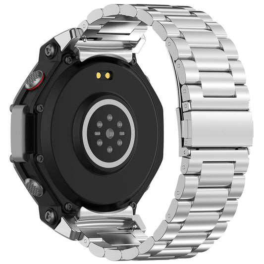 Cinta Techsuit W010 para Amazfit T-Rex 3, Prateada