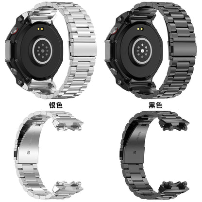 Cinta Techsuit W010 para Amazfit T-Rex 3, Prateada