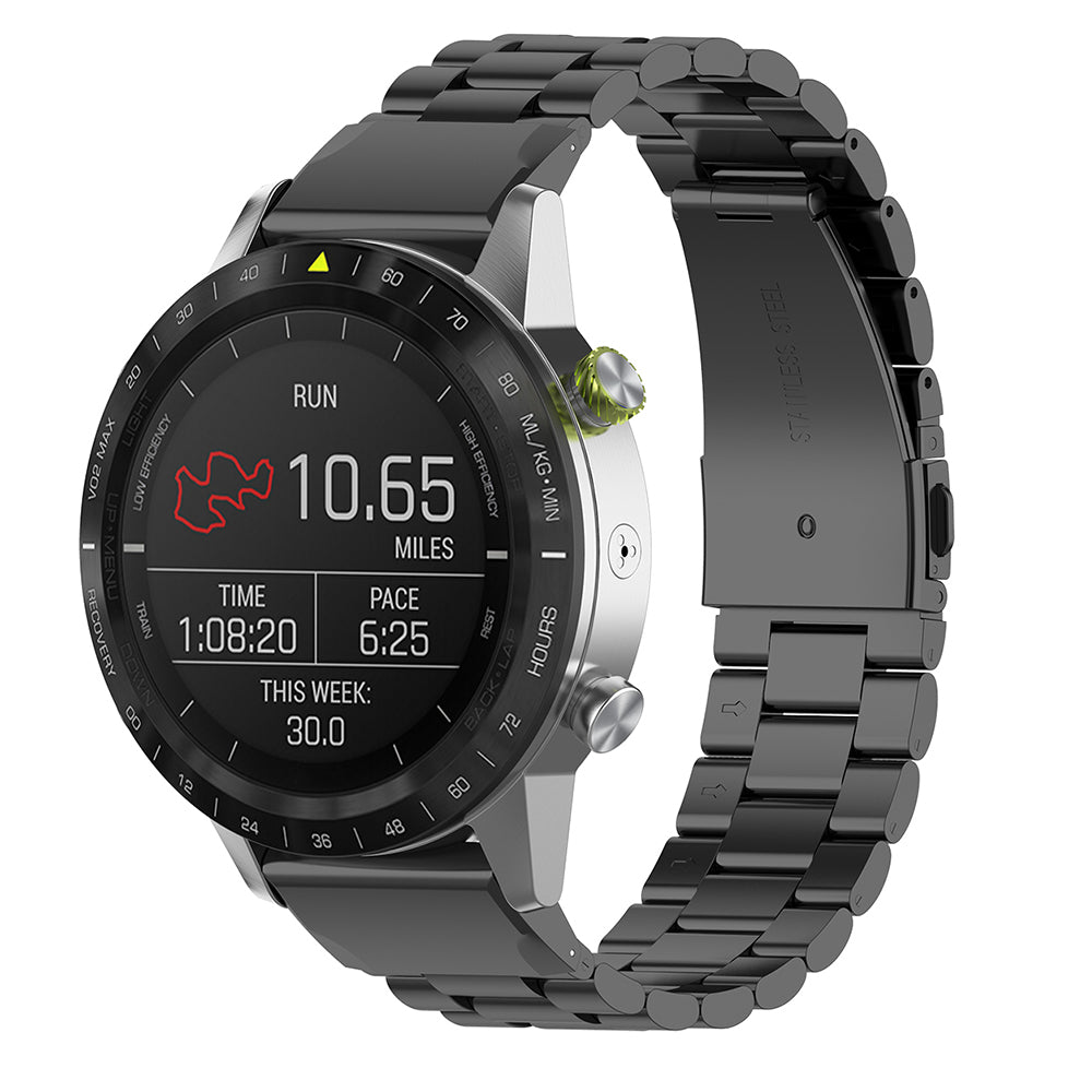 Curea Techsuit W010 para Garmin Instinct / Approach / Fenix Watch Series, 20mm, Preta