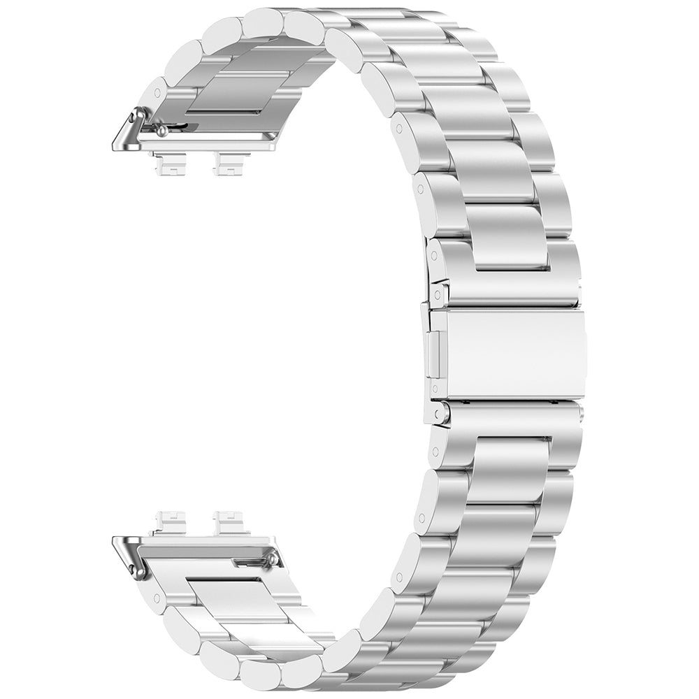 Curea Techsuit W010 para Huawei Band 11 / 11 Pro, Prateada