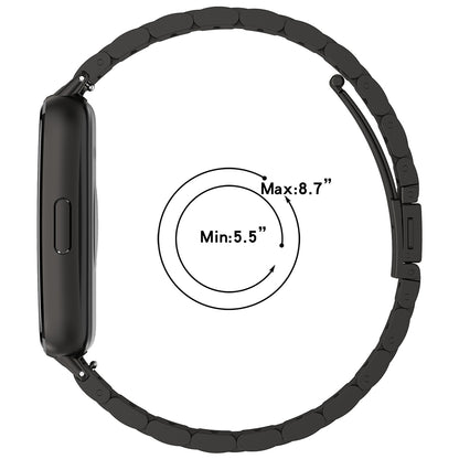Curea Techsuit W010 para Huawei Band 11 / 11 Pro, Prateada