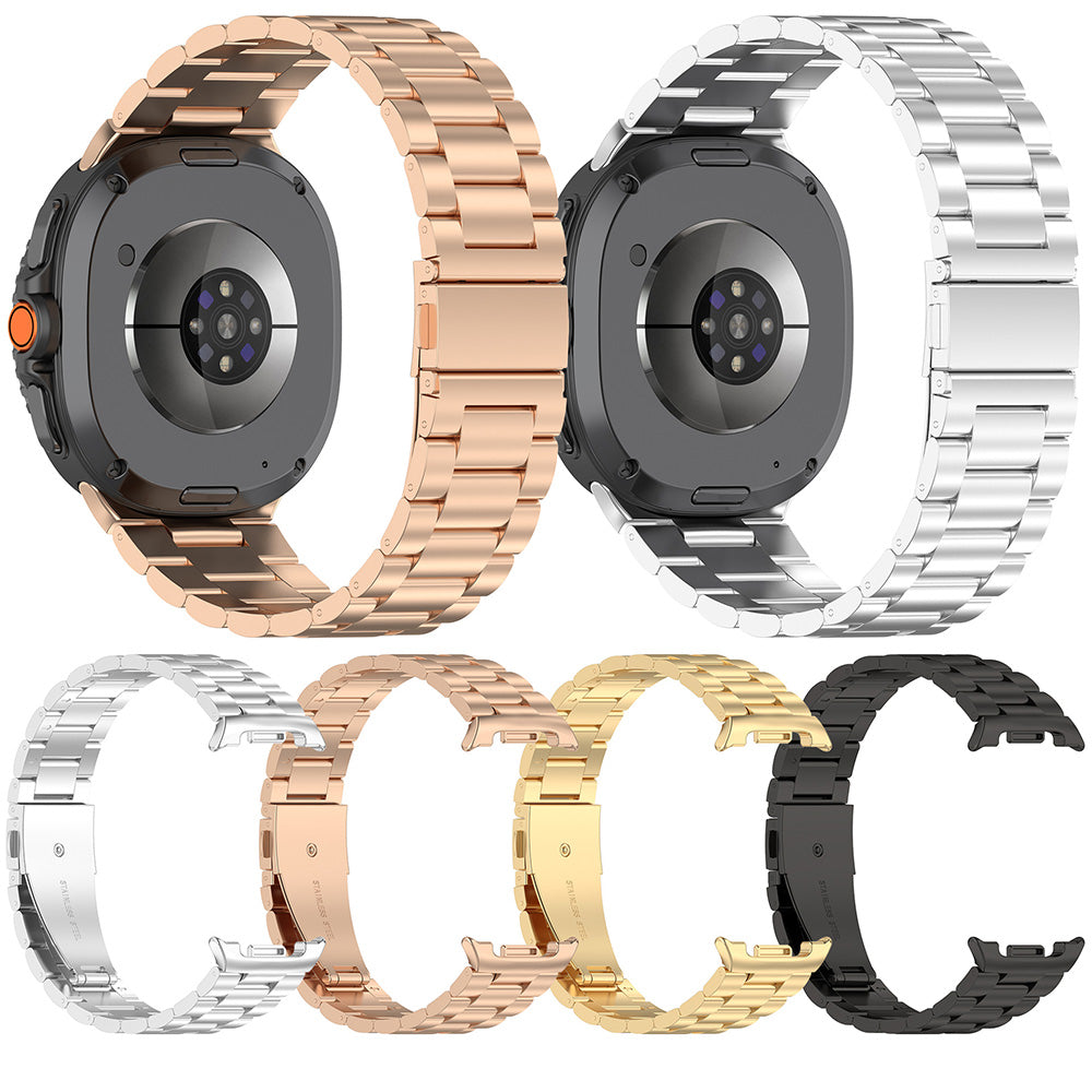 Curea Techsuit W010 para Samsung Galaxy Watch 8 Classic / Watch8 44mm / Watch 8 40mm, Prateada