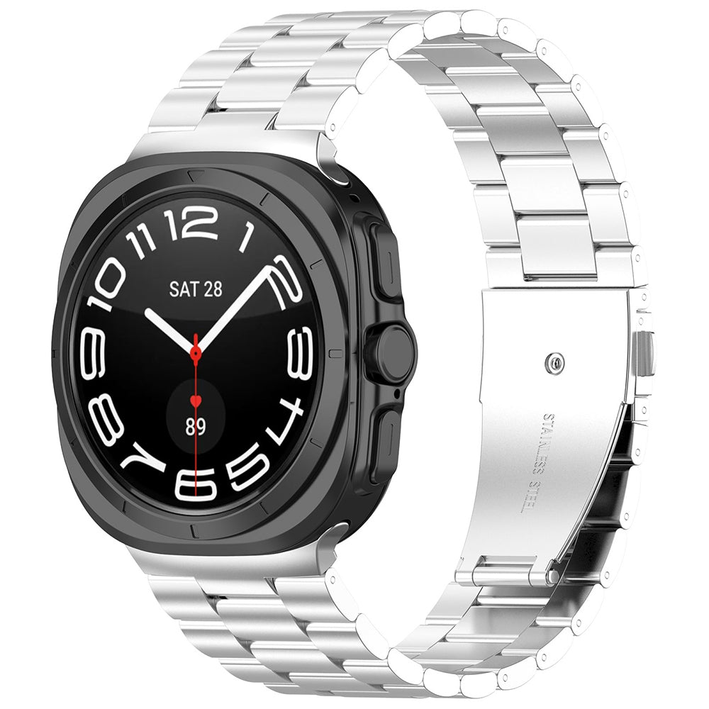 Techsuit W010 Strap for Samsung Galaxy Watch Ultra, Silver