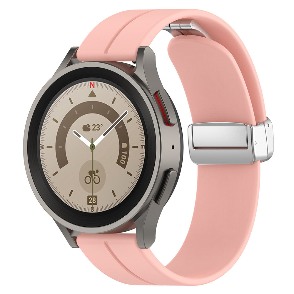 Pulseira Techsuit W011 para Huawei Watch / Xiaomi Watch Series, 22mm, Rosa.